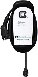 ClipperCreek HCS-50P  Plug-in 240V  40A  EV Charging Station  25 ft Charging Cable  NEMA 14-50  Safety Certified  Made in America.