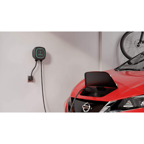 Image of Pulsar Plus Level 2 Electric Vehicle Smart Charger - 40 Amp NEMA Ultra Compact, WiFi, Bluetooth, Alexa and Google Home - 25 Foot Cable - UL Certified - Indoor/Outdoor - by Wallbox