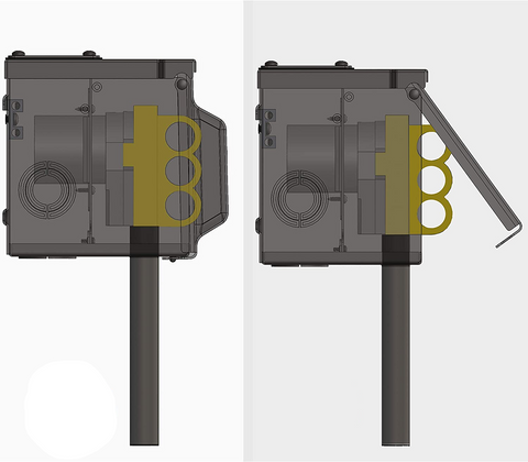 Image of NEMA 14-50R Box with Single Outlet